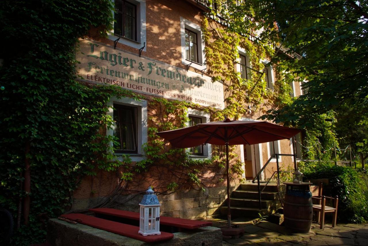 Das Forsthaus Hotelapartments Bad Schandau Ngoại thất bức ảnh