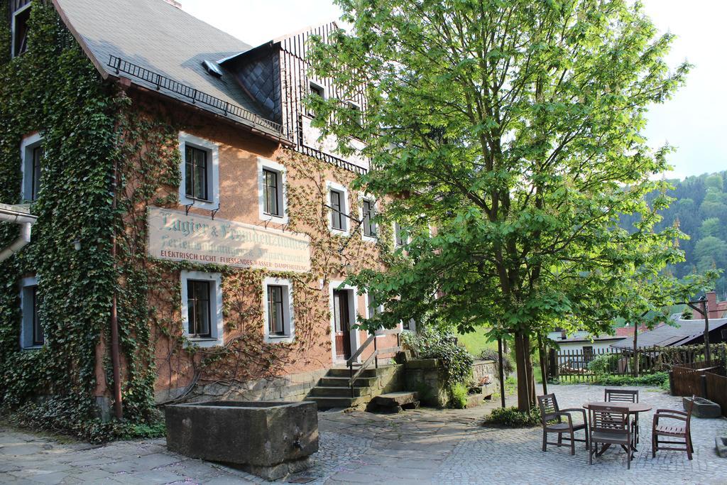 Das Forsthaus Hotelapartments Bad Schandau Ngoại thất bức ảnh